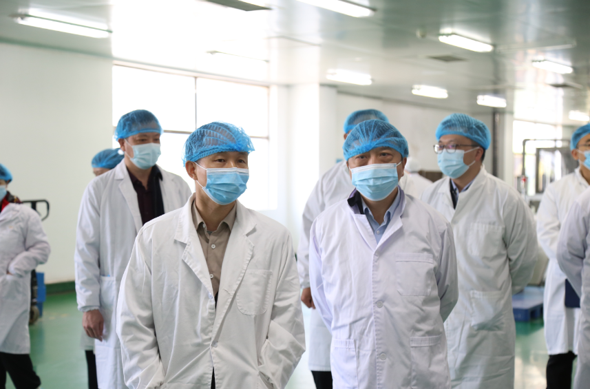 長沙市副市長邱繼興蒞臨九芝堂開展安全生產(chǎn)檢查督導(dǎo)工作