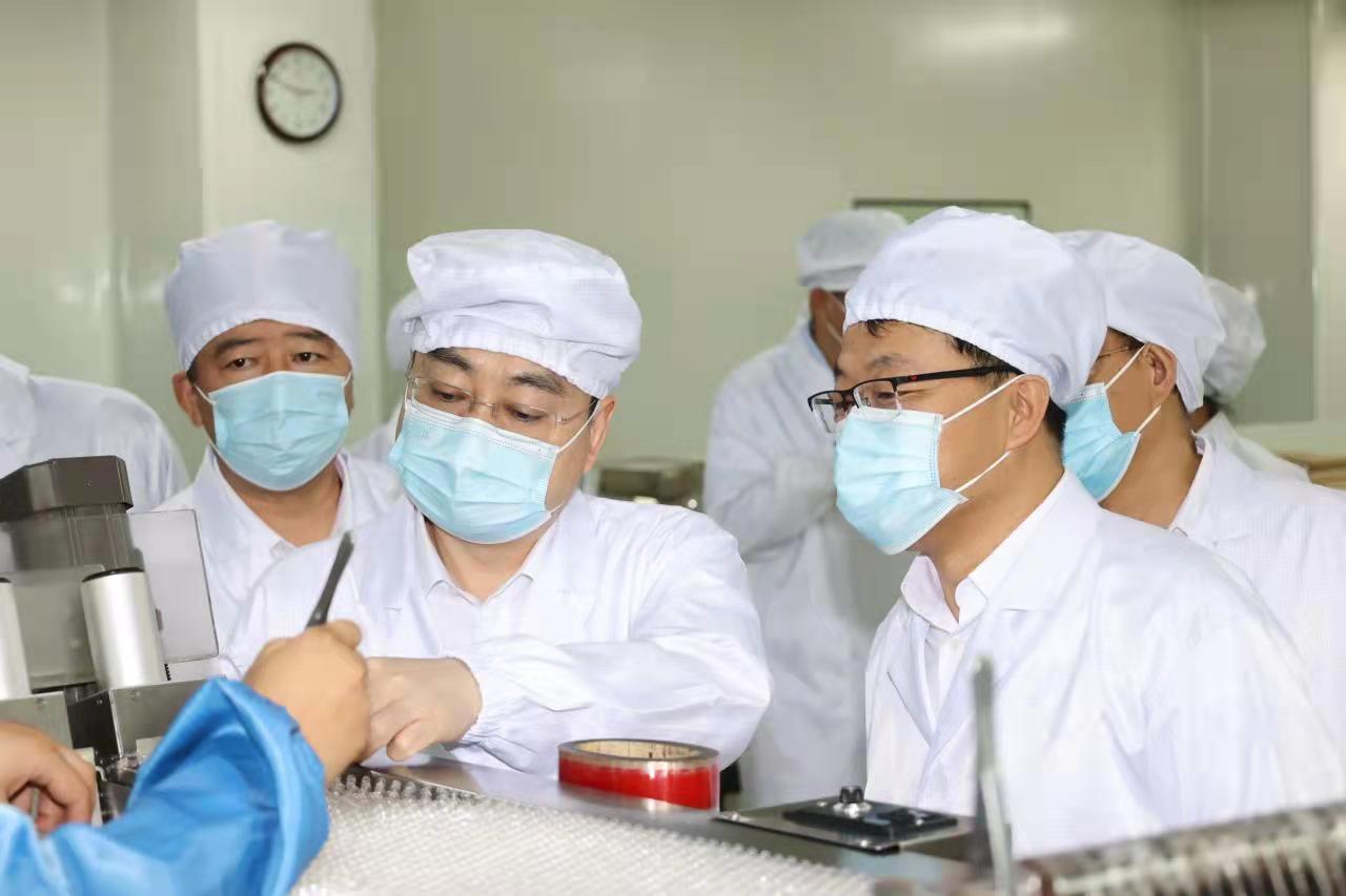 黑龍江省副省長(zhǎng)余建蒞臨友搏藥業(yè)調(diào)研